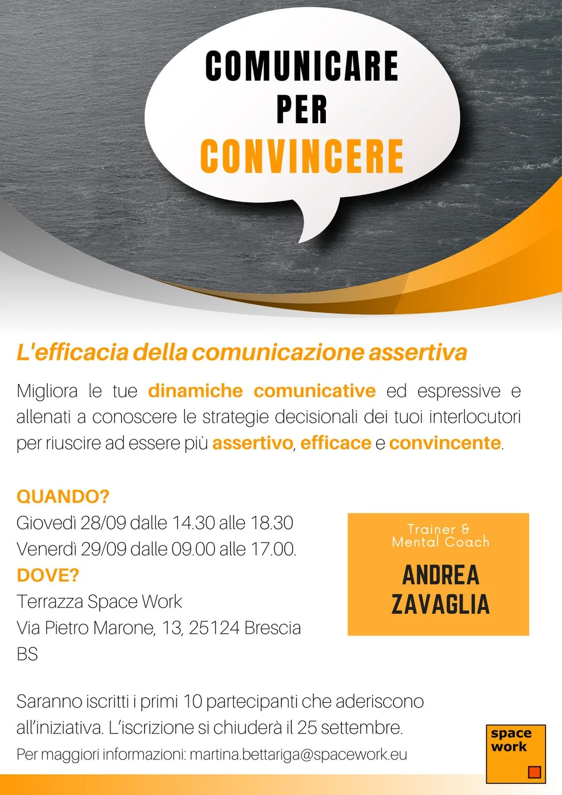 COMUNICARE PER CONVINCERE: L’efficacia della comunicazione assertiva